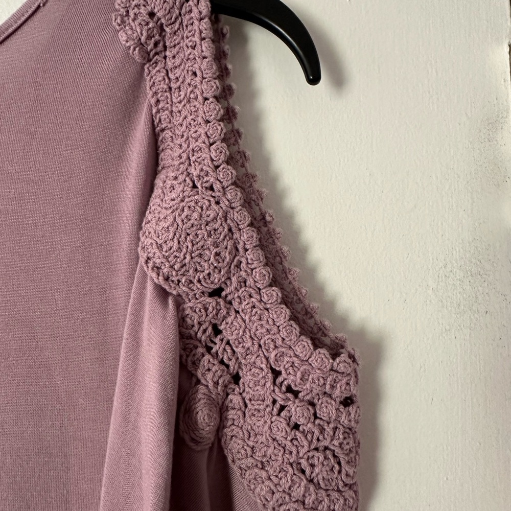 Rue21 Women's Cold Shoulder Top - Purple - Picture 3 of 3